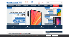 Desktop Screenshot of chinahandys.net